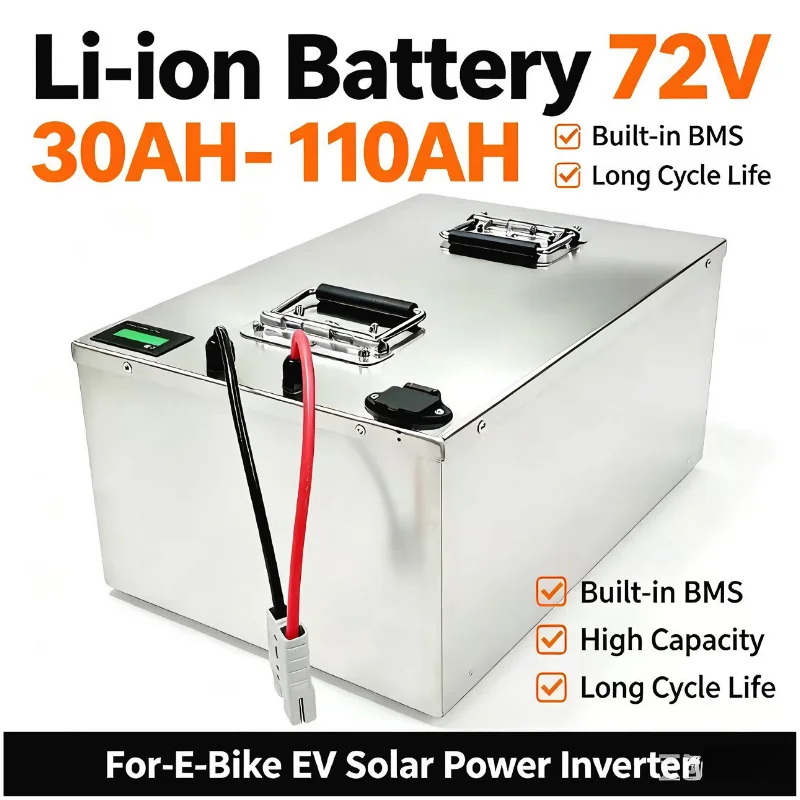 Литиевая батарея 72 В 110 Ач с – обзор и цена 72V 40Ah Lifepo4 Battery Pack