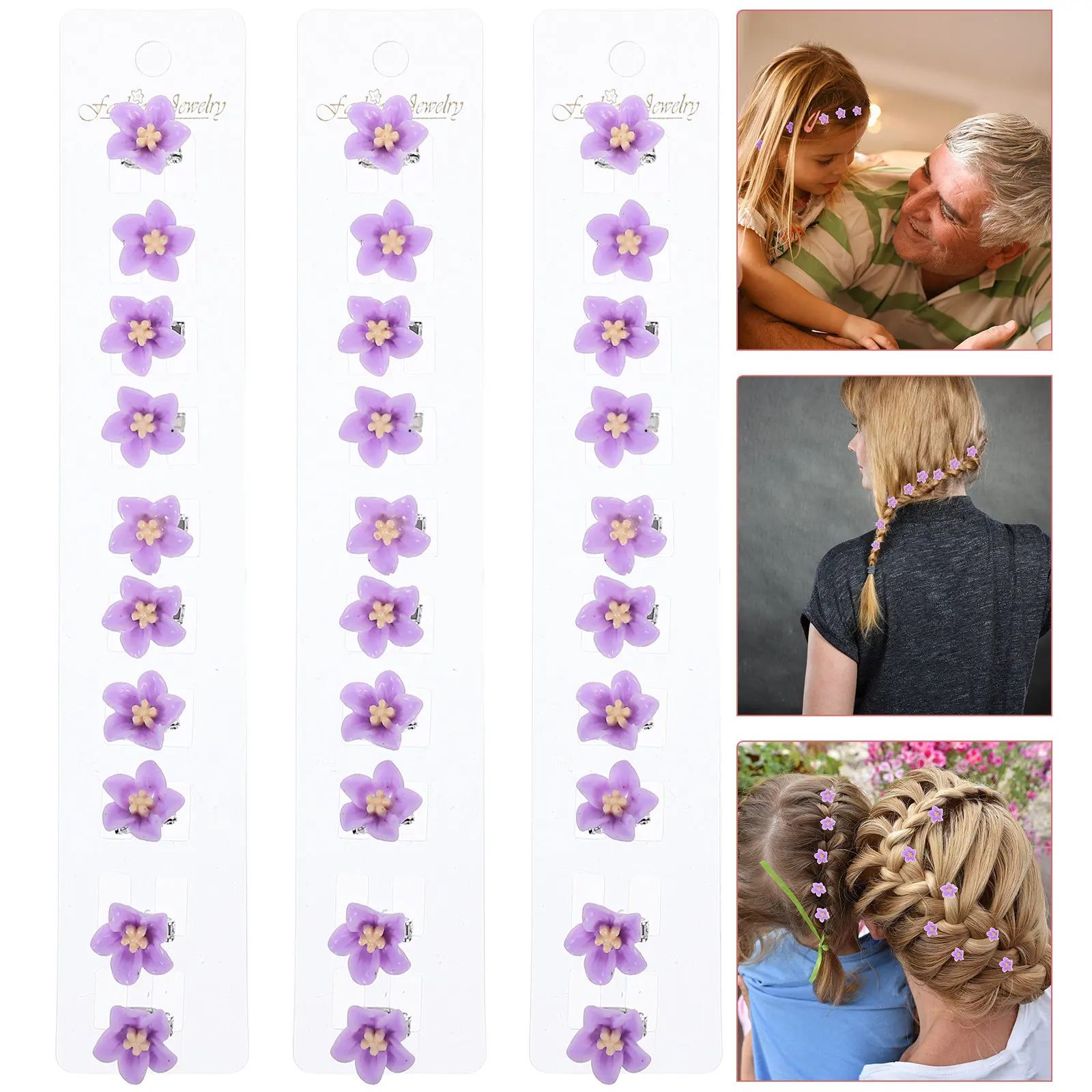 

30 шт. мини-заколок-крабиков с цветами для волос, маленькие цветочные заколки для детей, девочек, подростков, аксессуары для волос, мини-заколки-крабики для детей