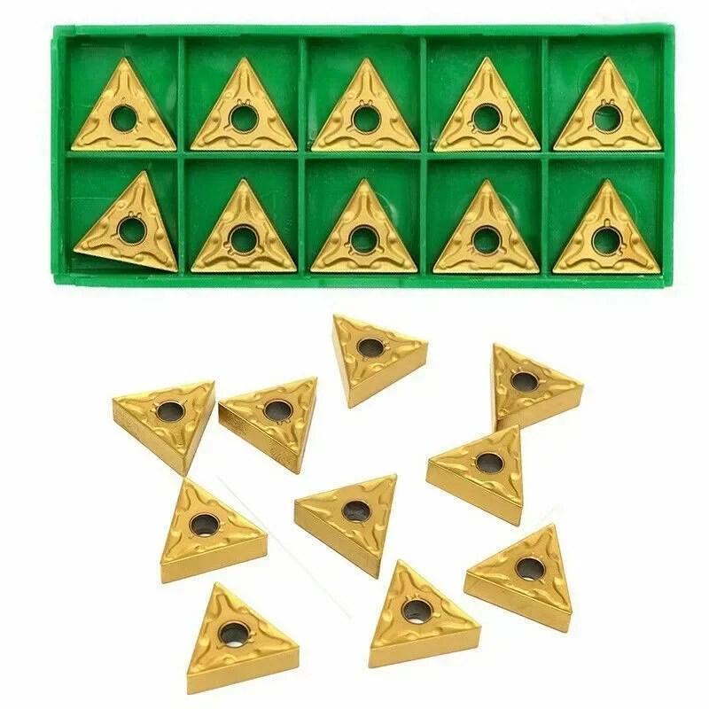 

10pc *TNMG160404 Insert CNC Carbide Inserts TNMG160404 For Lathe Turning Boring Metalwork Tool With Box High Quality