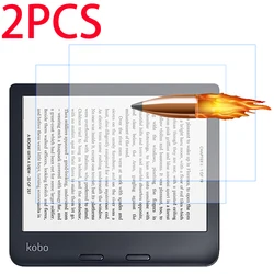 2PCS Tempered Glass Screen Protector For Kobo Libra H2O Kobo Libra 2 7.0 Inch Clara 2E Kobo Nia Glo HD 6'' Protective Film