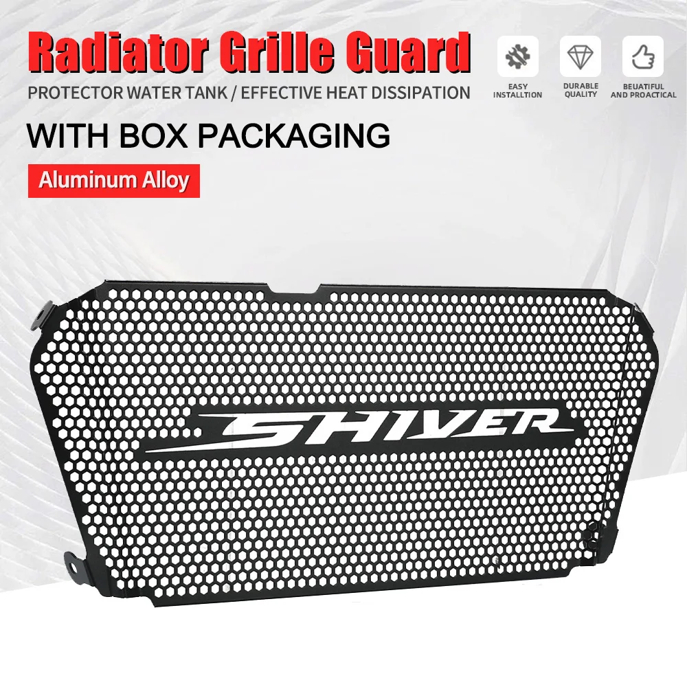 For Aprilia Shiver SL 750 900/ABS E4 SL750 2007-2024 Motorcycle Radiator Protective Cover Grille Guard Cover Protector Fuel Tank