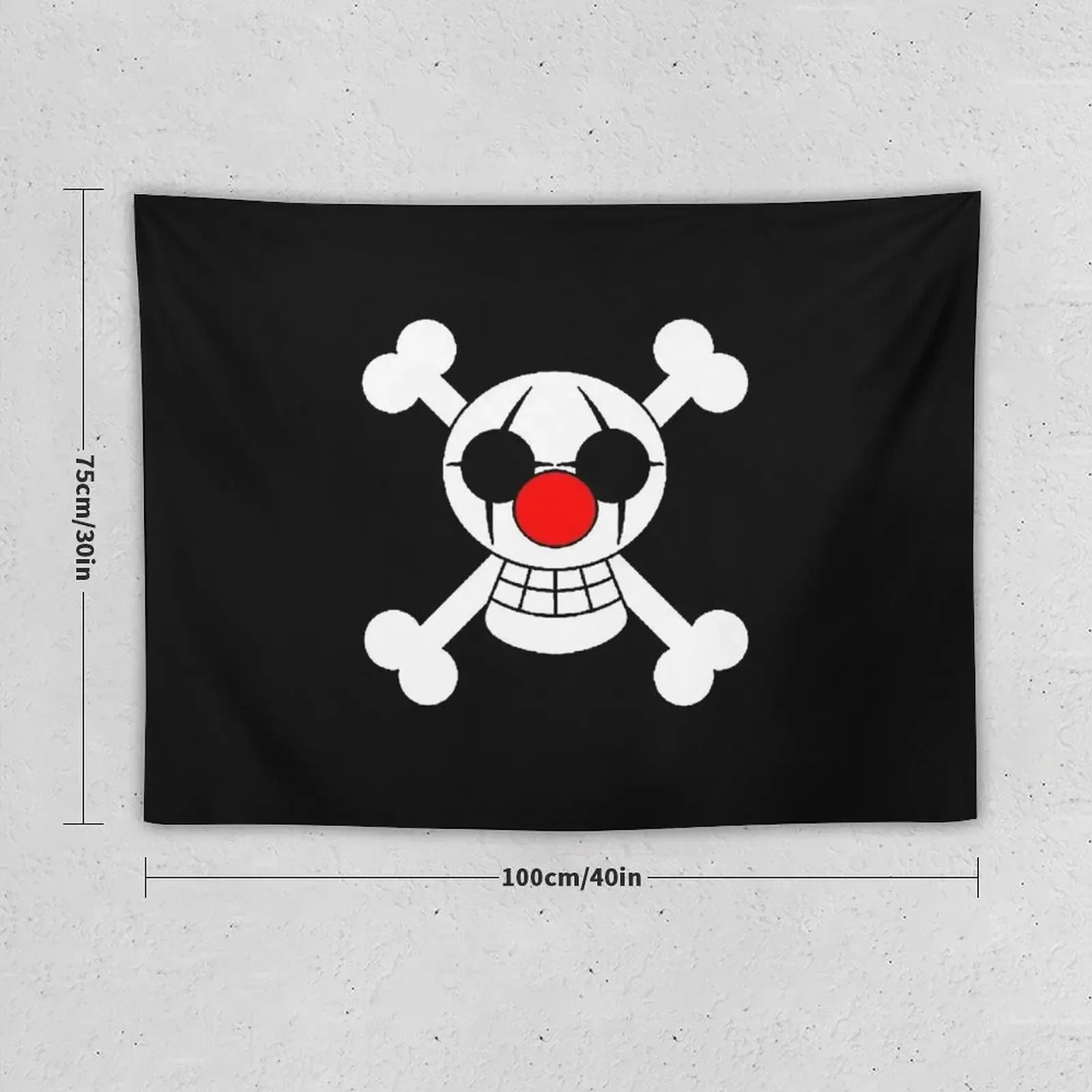 Buggy The Clown Yonko Tapestry Custom Aesthetics For Room Home Decor Accessories Hanging Wall Tapestry