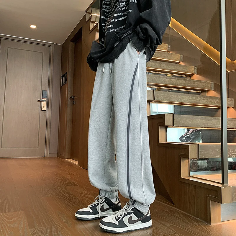 Nice Jogger Sweatpants Men Casual Sports Pants Harajuku Fashion Brand Track Pants Casual Baggy All-Match Trousers Men Clothing