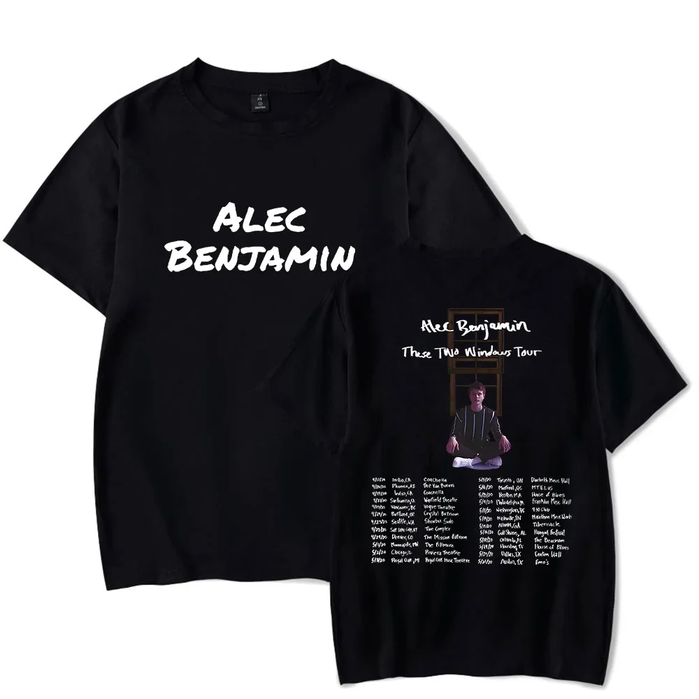 

Alec Benjamin Summer loose retro casual short sleeved T-shirt top