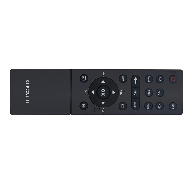 CT-RC2US-18 Remote Control Replaced For Toshiba LED TV 55L421U 43L621U 55L621U 49L621U 65L621U 43L511U18 50L711U18