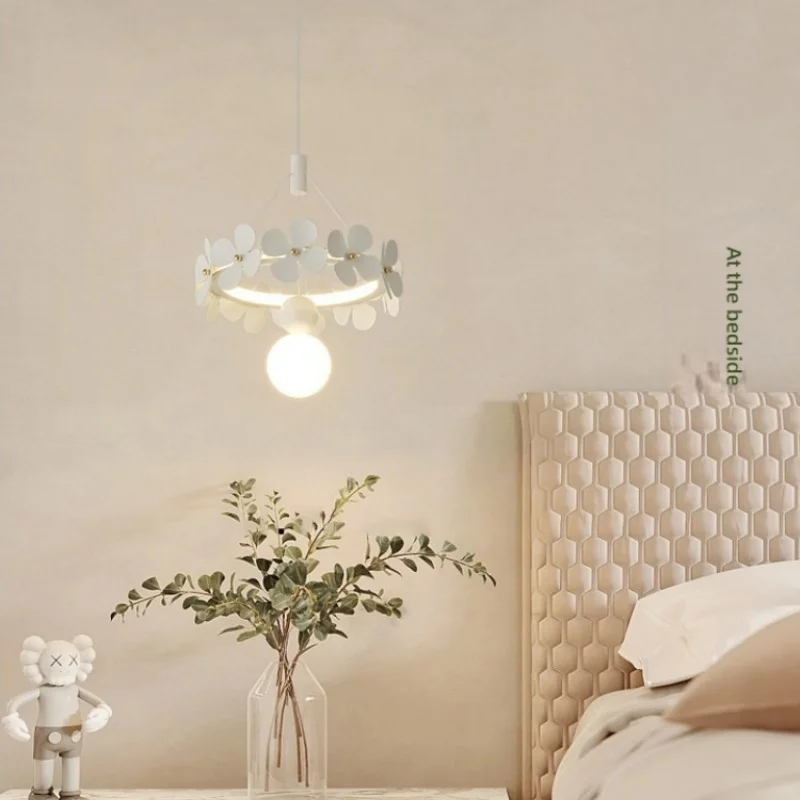 Floral Chandelier French Crystal Chandelier Living Room Light New Luxury High-End Popular Master Bedroom Light Dining Room Light