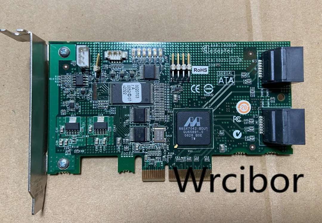 

Adaptec AAR-1430SA 4-Port SATA RAID Controller Adapter Card PCI-e