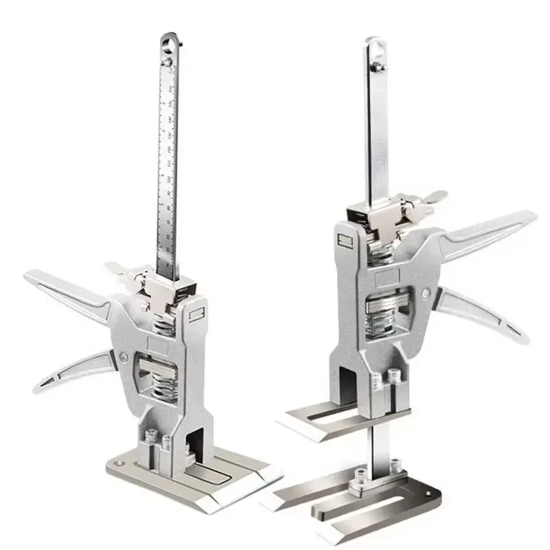 

2 Pcs Labor Saving Arm Jack 12 Inch Drywall Lift Wall Tile Locator 0-145 Mm Height Adjuster Multi-Function Cabinet Jack Board