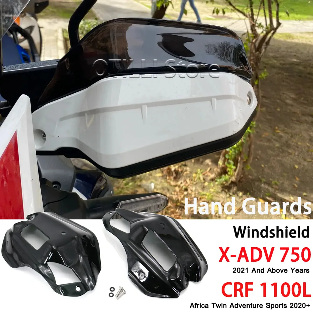 

CRF1100L XADV 750 Hand Guard Windshield For Honda CRF 1100 L CRF1100L Africa Twin Adventure Sports 2020 2021 Handlebar Handguard