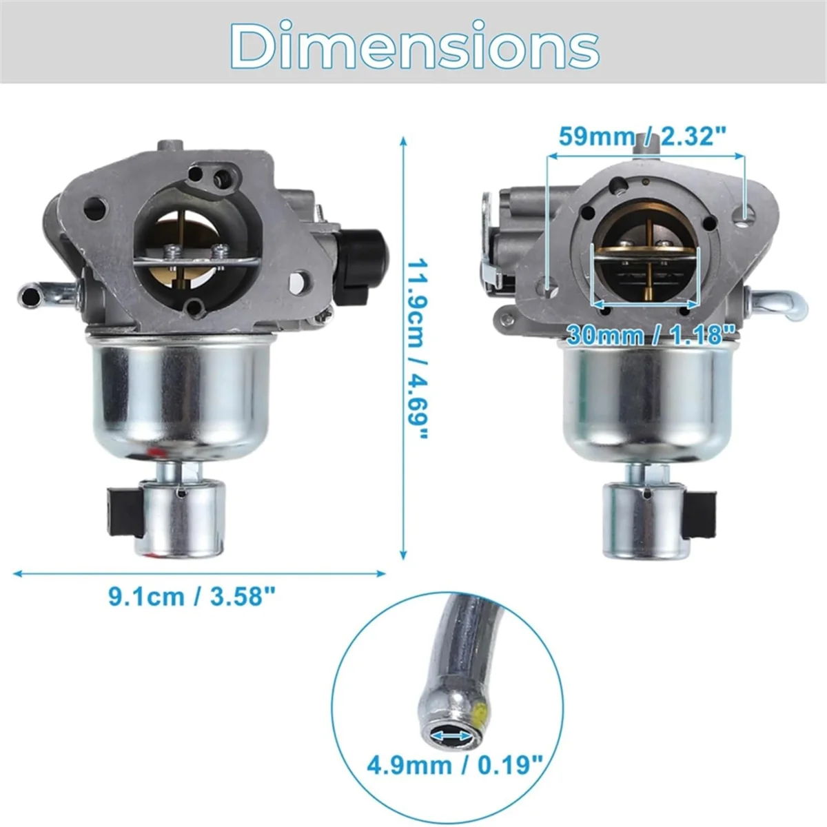 Carburetor for Kohler 7000 Series KT725 KT730 KT735 KT740 KT745 22HP 23HP 24HP 25HP Engines Carb with Air Oil Filter