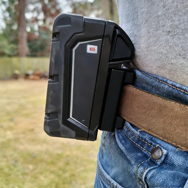 

For Milwaukee M18 Battery Belt Clip Holder Portable Battery Mount Organizer Heavy Duty Work Tool Accessories