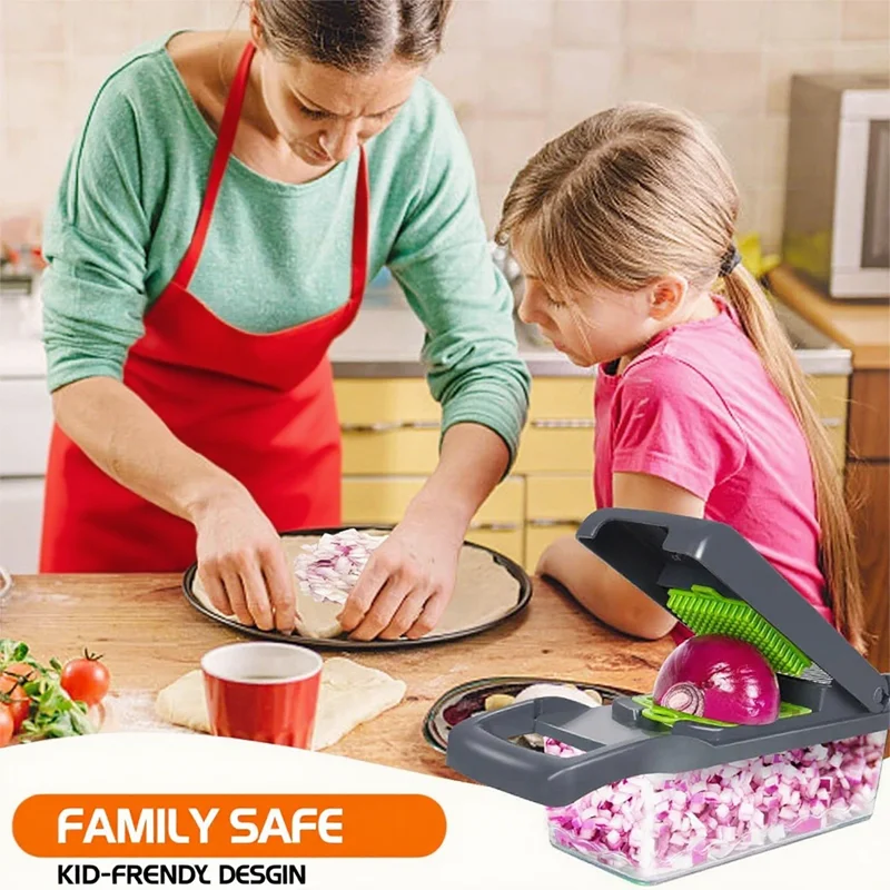Multi-Function Vegetable Chopper Set 6