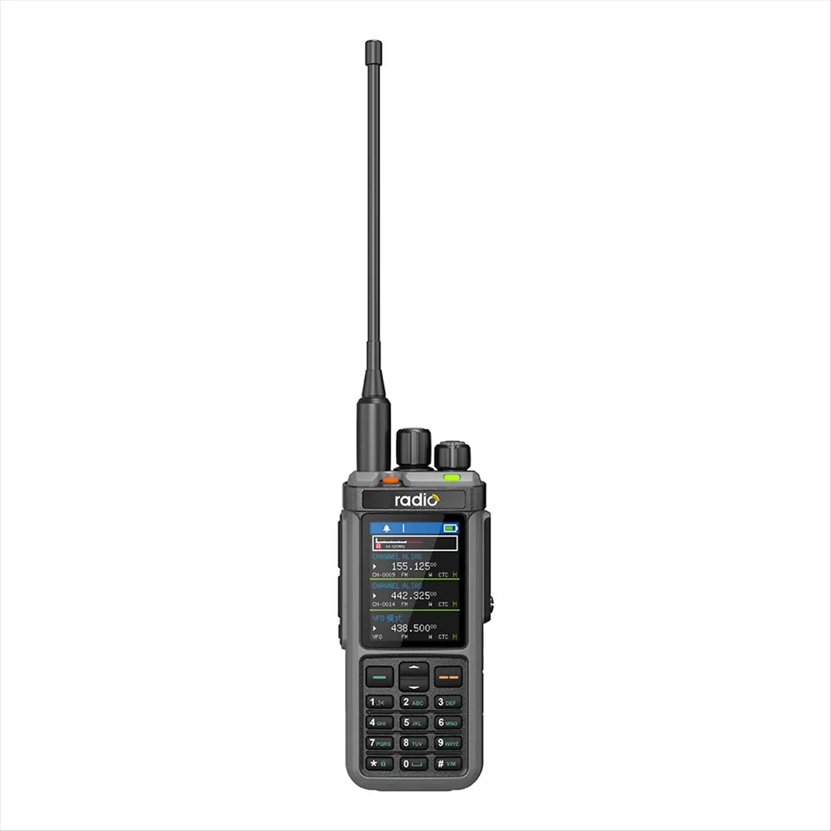 Radio HT SWXF UV-98 PLUS Air Band +GPS+APRS Band Repeater Layar 2.4In USB LSB CW CB SW MW LW SSB HF Ham Radio(EU)