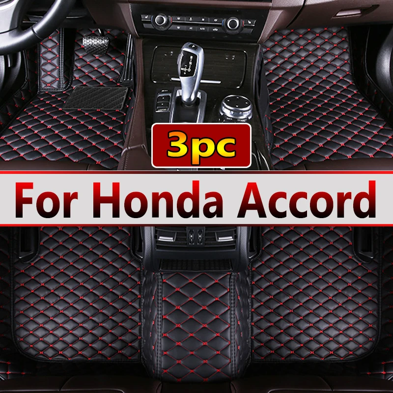 

Car floor mats for Honda Accord 2008 2009 2010 2011 2012 2013 Custom auto foot Pads automobile carpet cover