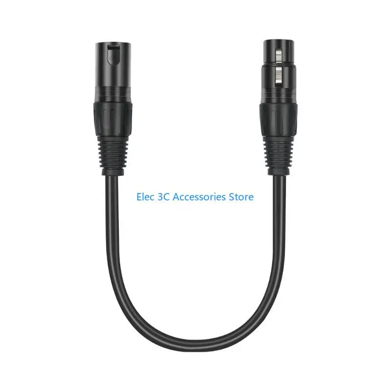 Y51A Conversion Cable 3 Pin Male to 5 Pin Female for Professional Sound Equipment