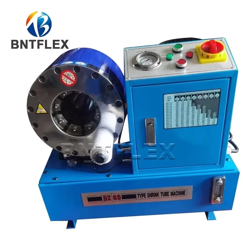 

Portable 2inch 51mm P32 P20 DX68 Hydraulic Fitting Air Suspension Hose Crimping Machine Press Brake Pipe Wire Rope Rubber Making