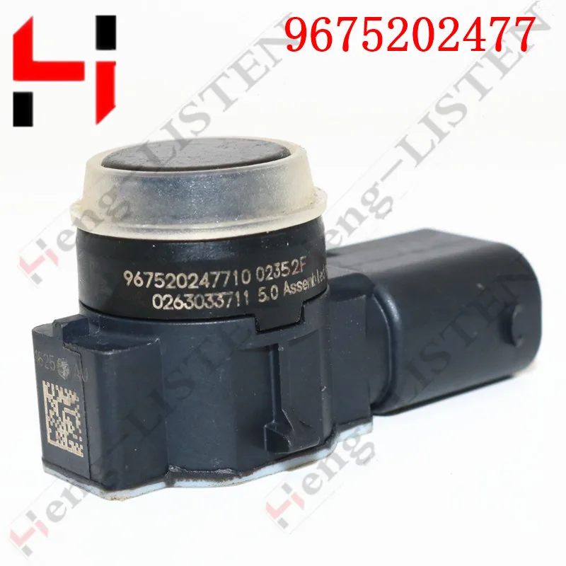 (4PCS) Auto Parts Parking Sensor Radar Detector For 208 308 508 2008 3008 PSA 9675202477 PSA9675202477 0263033711 view 2