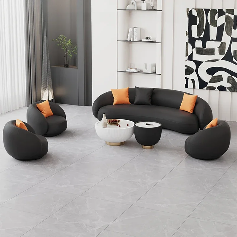 

Fancy Black Unique Sofa Simple Comfortable Foam Designer Modern Sofa Living Room Unique Wood Woonkamer Banken Salon Furniture