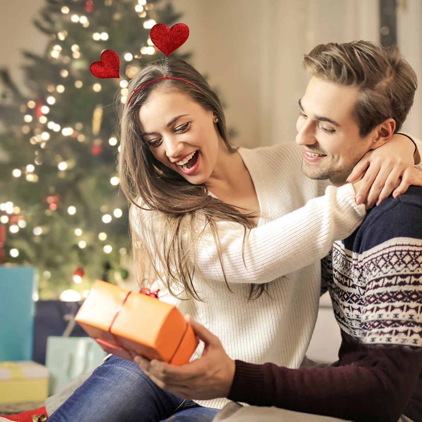 

Romantic Heart Headband for Valentine Heart Hair Clip Stylish Heart Hair Accessory Perfect for Wedding Party Event Use