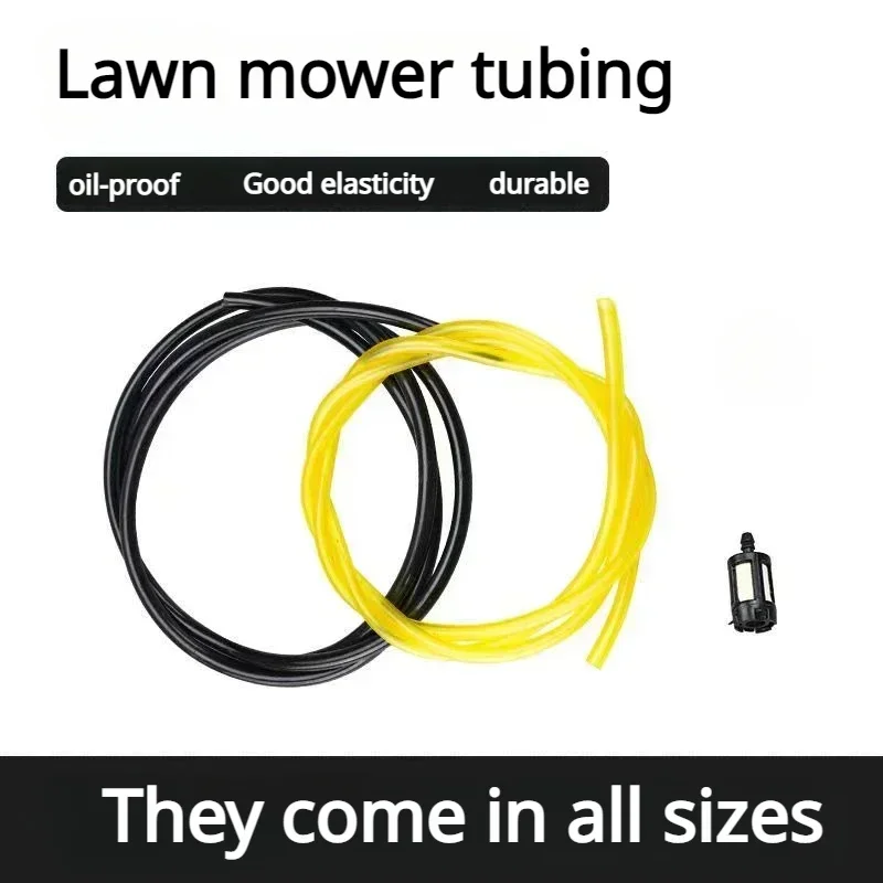 4Pcs Petrol Fuel Pipe Line Hose For Strimmers Trimmer Chainsaws Saw Blower Brushcutter Gas Line Pipe Hose Petrol Line