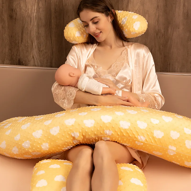 Maternity Pillows for Pregnant Women Protect Neck Waist Abdomen Legs Hand Women Pregnant Side Sleepers Pillow U Shape