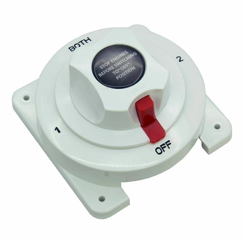 

12-36V Marine Boat Battery Switch Marine Dual Battery Selector Switch For Guest Perko 4 Position For Camping Boat RV Motor Truck
