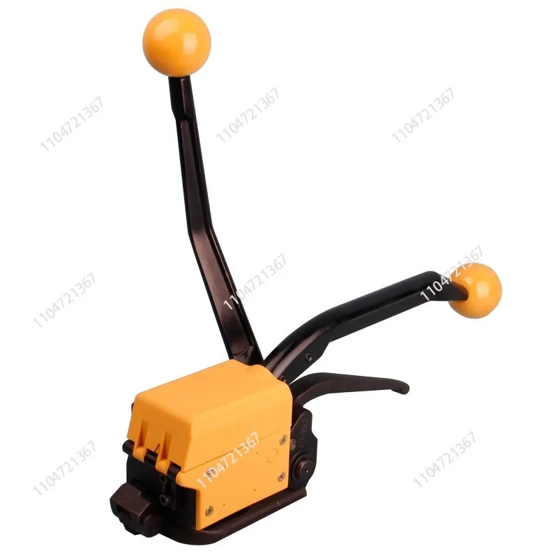 

A333 Manual Buckle-free Steel Belt Iron Baler Portable Automatic Binding Machine Buckle 1619 Universal Pull Tightener