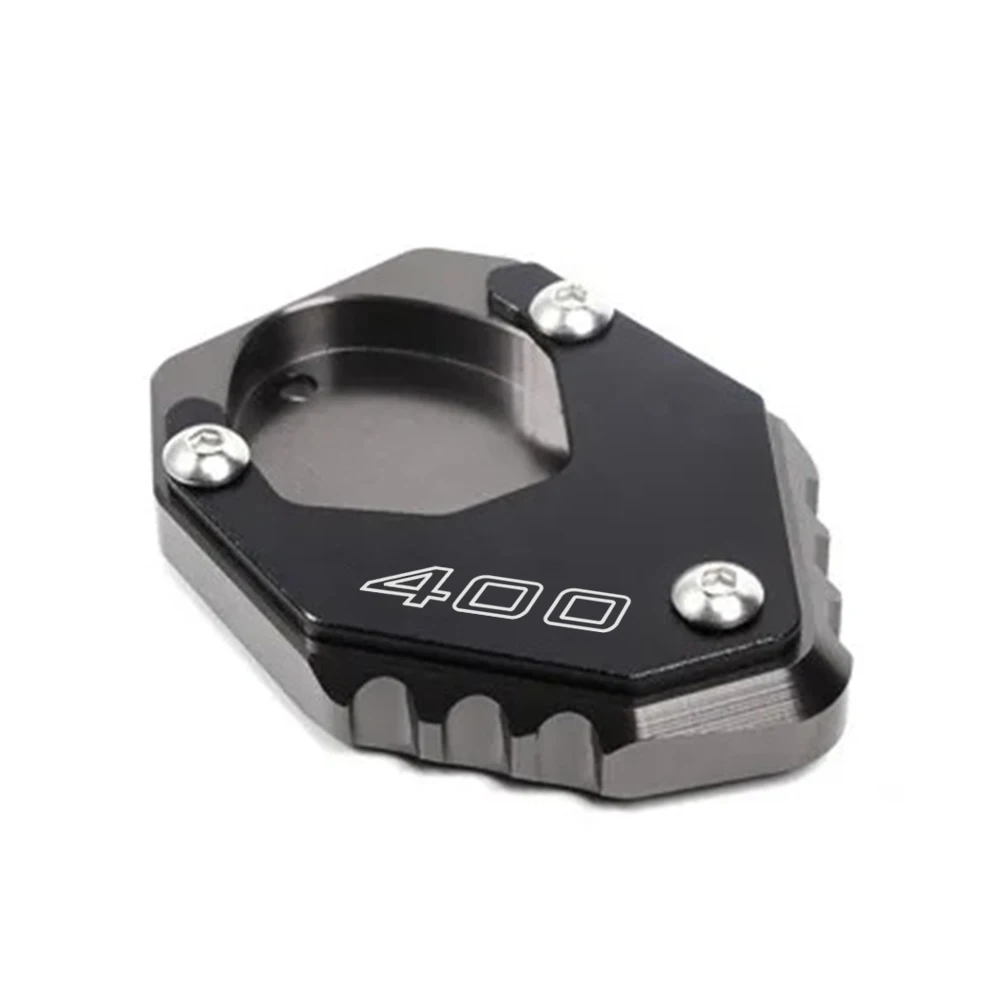 Tapa de válvula de neumático de motocicleta, soporte lateral, almohadilla ampliadora de extensión para KAWASAKI NINJA400 Z400 NINJA 400 Z 400