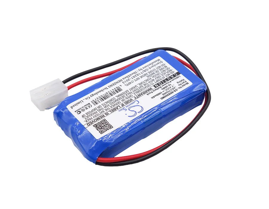 Medical Battery For Shenke SK-500I Infusion pump SK-600I Infusion pump  SK600i SK500i AEC703466 1400mAh / 10.36Wh