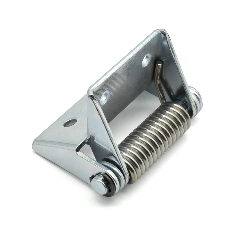 90 degree spring return hinge with 90 degree positioning automatic opening of distribution box cabinet door hinge