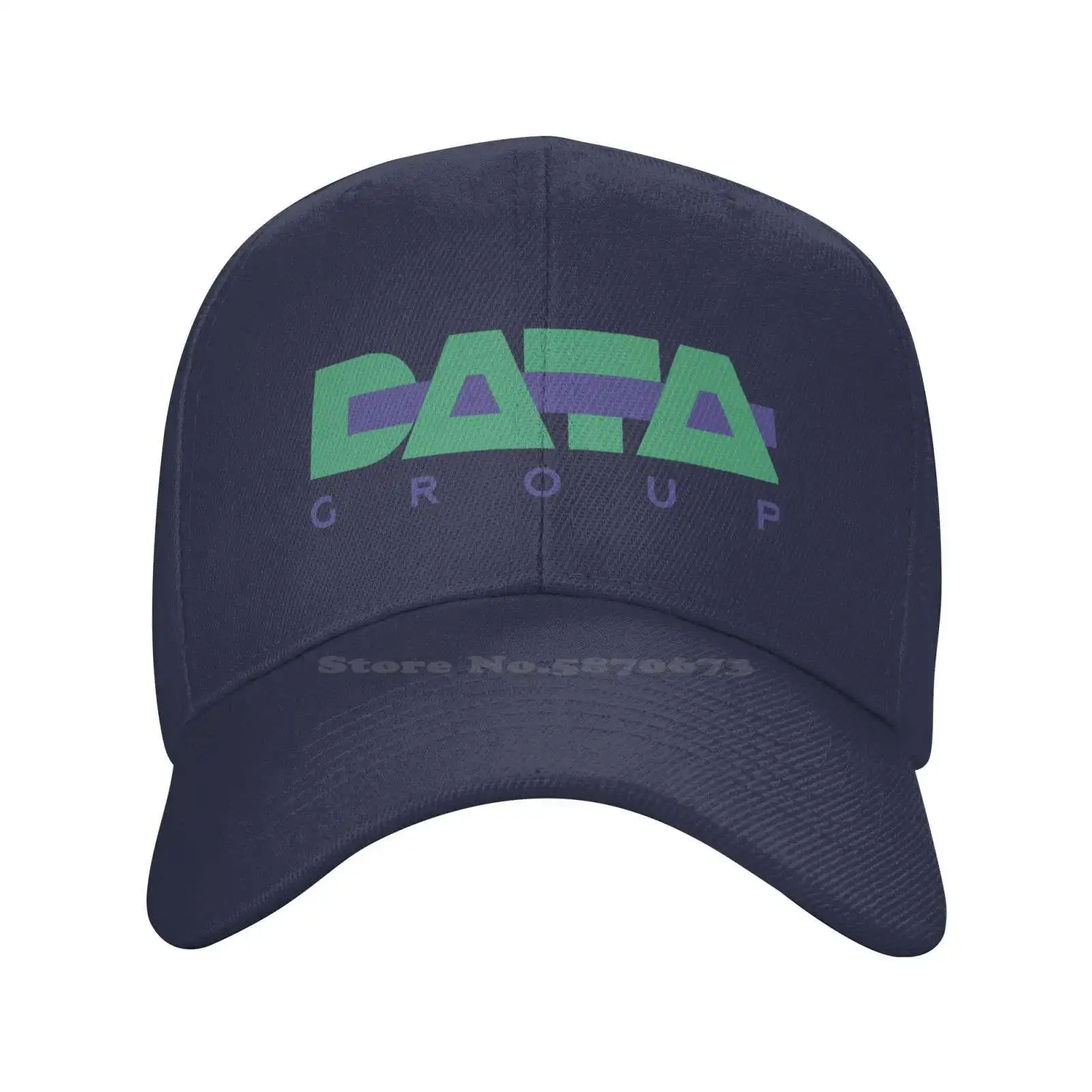 

Datagroup Logo Print Graphic Casual Denim cap Knitted hat Baseball cap