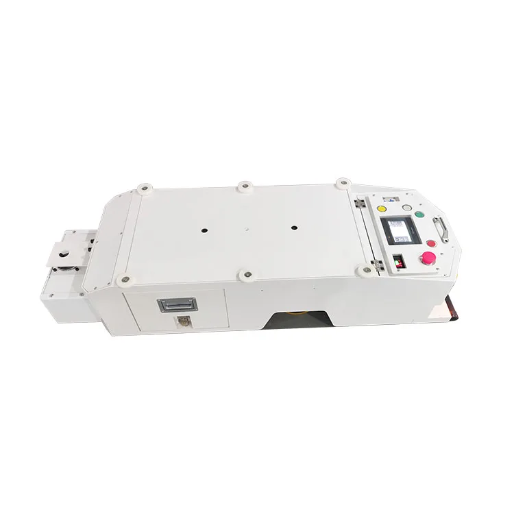 New One-way Automated Guided Vehicle AGV Robot with Lifting Device for Industrial Material Handling and Logistic Transfer
