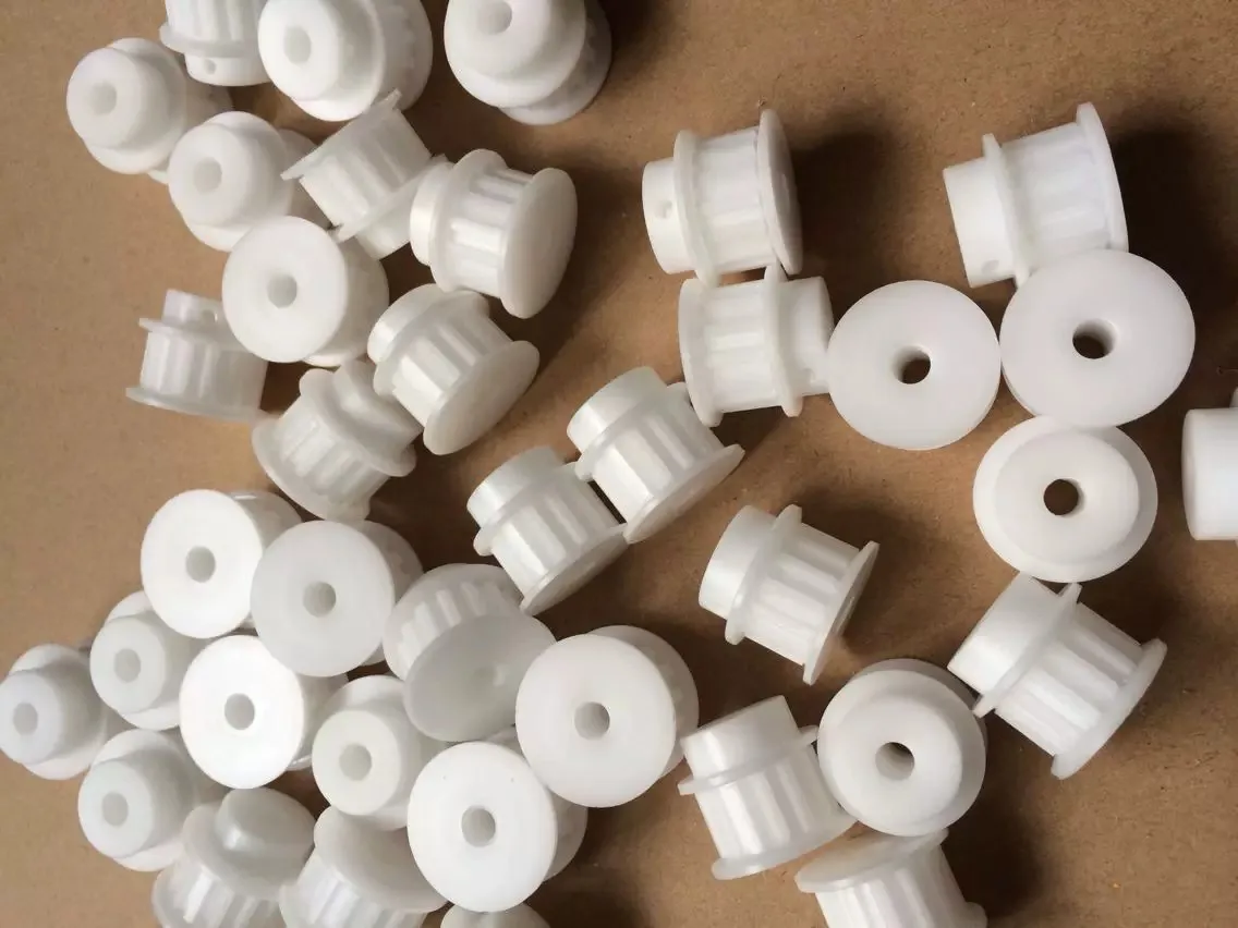 2pcs 10 Teeth 11 Teeth 12 Teeth Pulley Gear GearsCorrosion Resistant Timing Belt Pulley XL Type POM Nylon Gear
