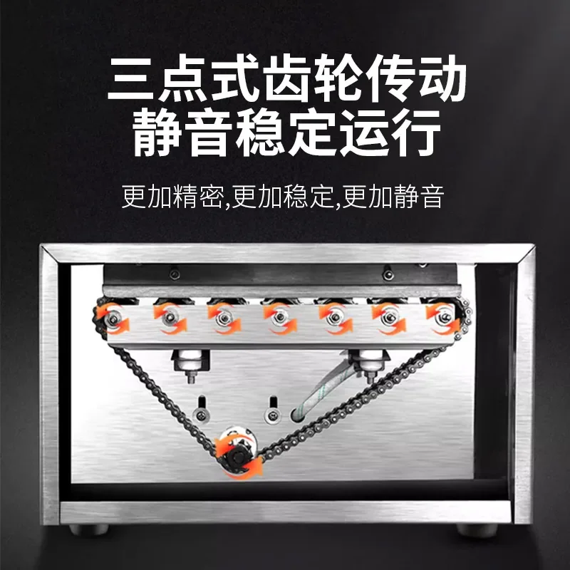 Commercial Sausage Grilling Machine Stall Fully Automatic Taiwan Hot Dog Machine Stainless Steel Double Control