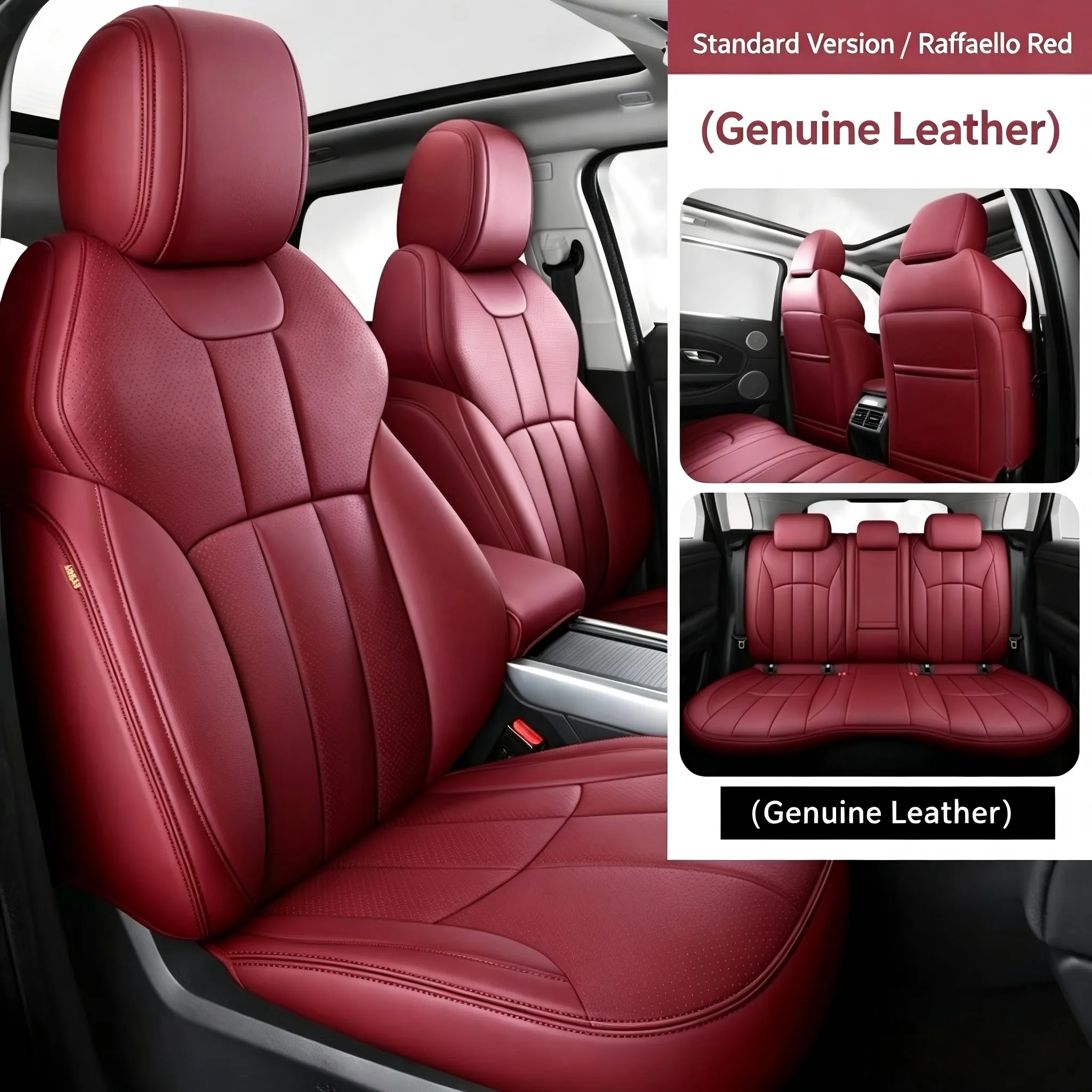 Seat covers seat cushions All-inclusive car seat covers genuine leather all seasons and suitable for 25 types of cars. Sea