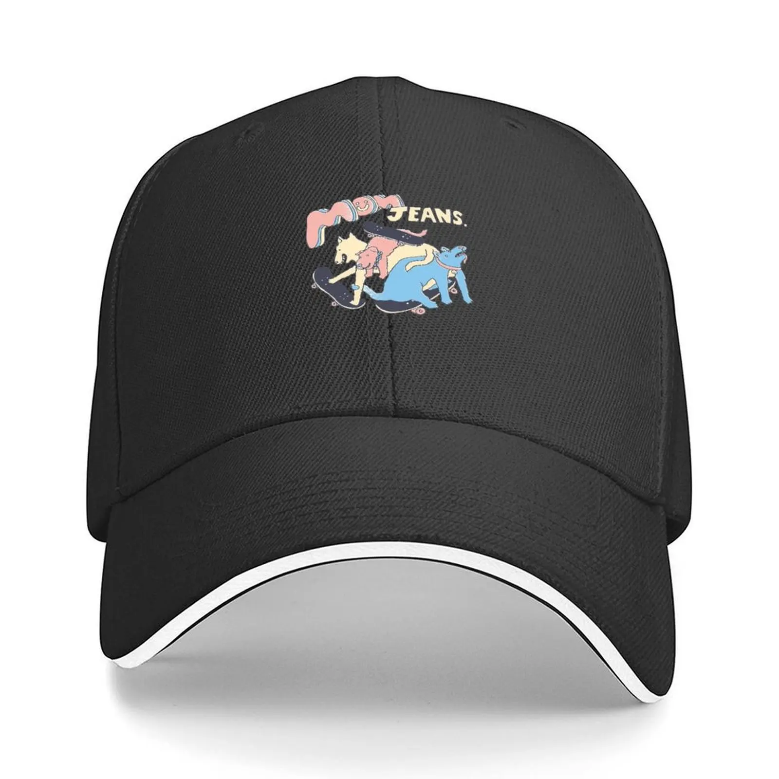 

Mom jeans band puppy love Baseball Cap Winter hat Anime Hat dad hat men Golf Women Men's