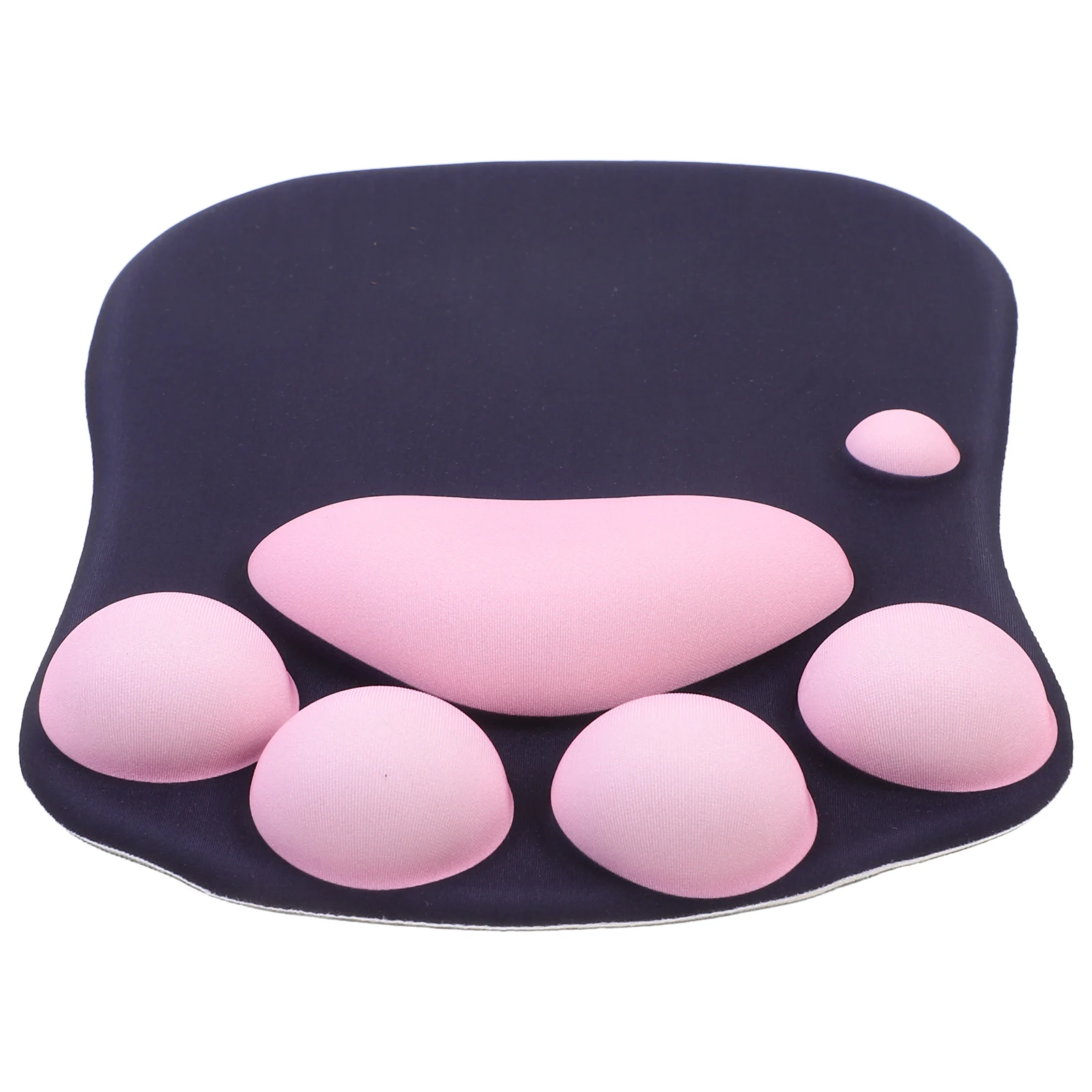 

Cat Paw Mouse Pad Kawaii Wrist Support Non-Slip Gaming Desk Accessory Comfortable Keyboard Mat For Office Home Use