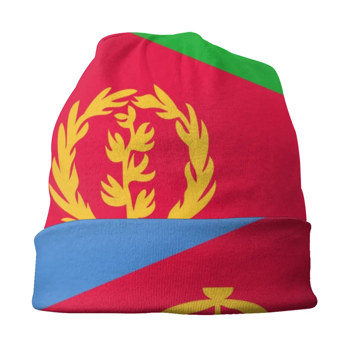 Eritrea Flag Skullies Beanies Caps Hip Hop Winter Warm Women Men Knit Hats Unisex Adult Bonnet Hats