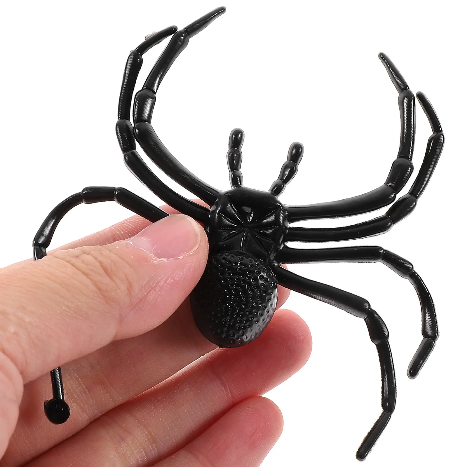 

70Pcs Realistic Plastic Halloween Spiders Fake Spiders Party Decorations Scary Prank Spider Props Simulation Spider Ornaments