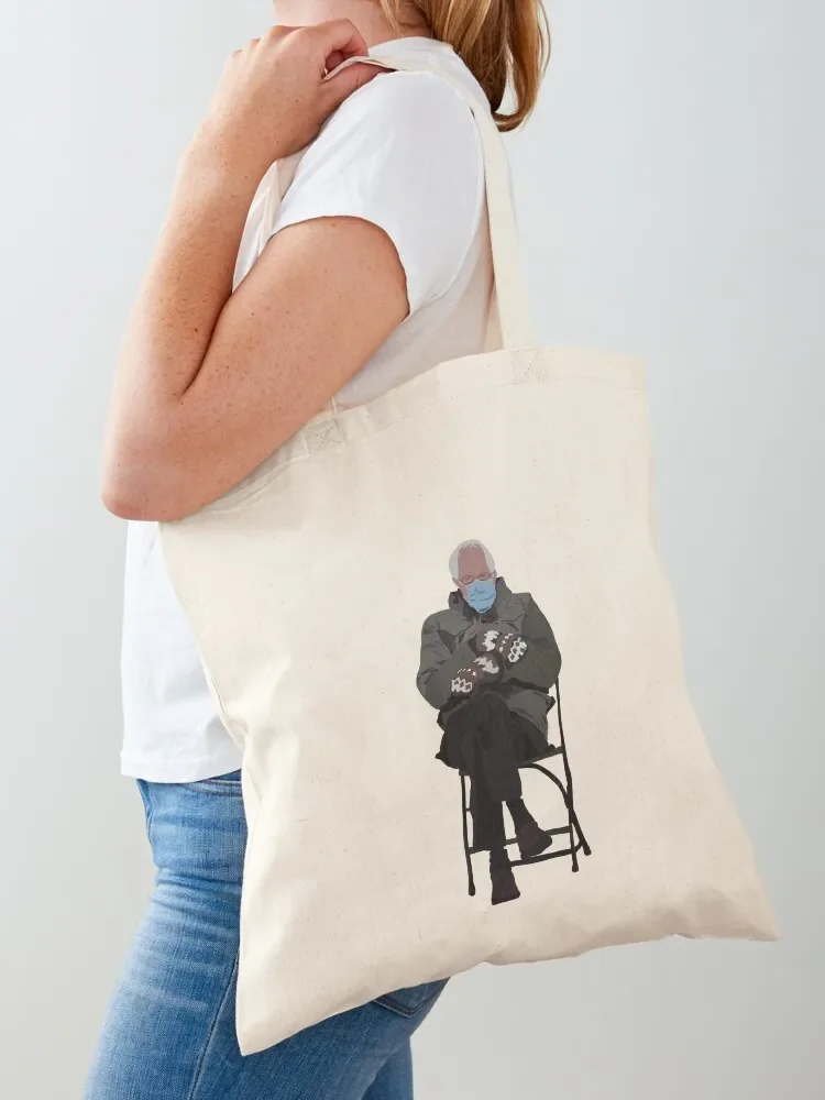 Bernie Sanders Mittens Tote Bag Big bag Gift bag