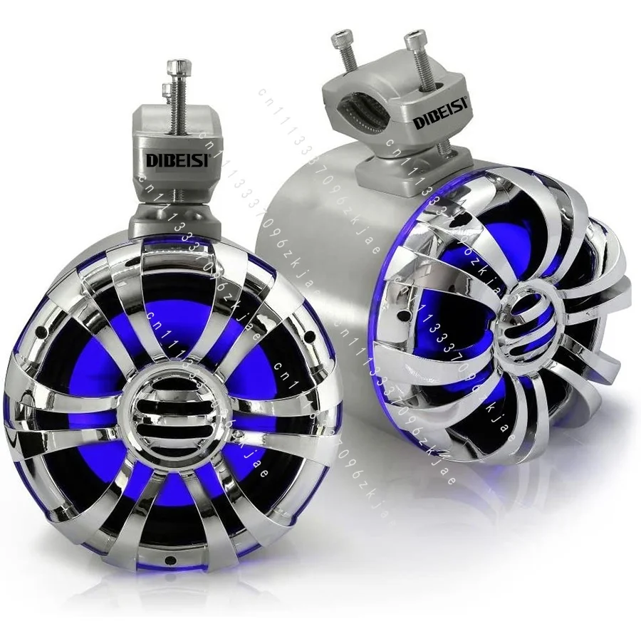 -Marine Speakers Waterproof Wakeboard Tower and Audio Stereo Sound System with Built InBT- LED  DBS5081S