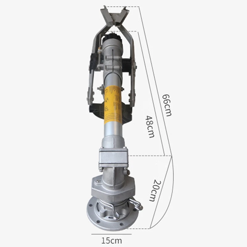 Automatic Big Rain Gun Sprinkler Agricultural Spray Gun Vertical Rocker 360° Slow Speed Rotation