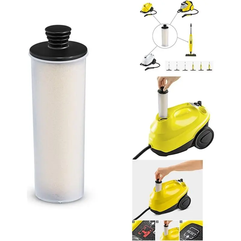 AEE2-4 PCS Clean Water Descaling Filter For Karcher SC2 SC3 Steam Cleaner Water Purifier Descaling Cartridge