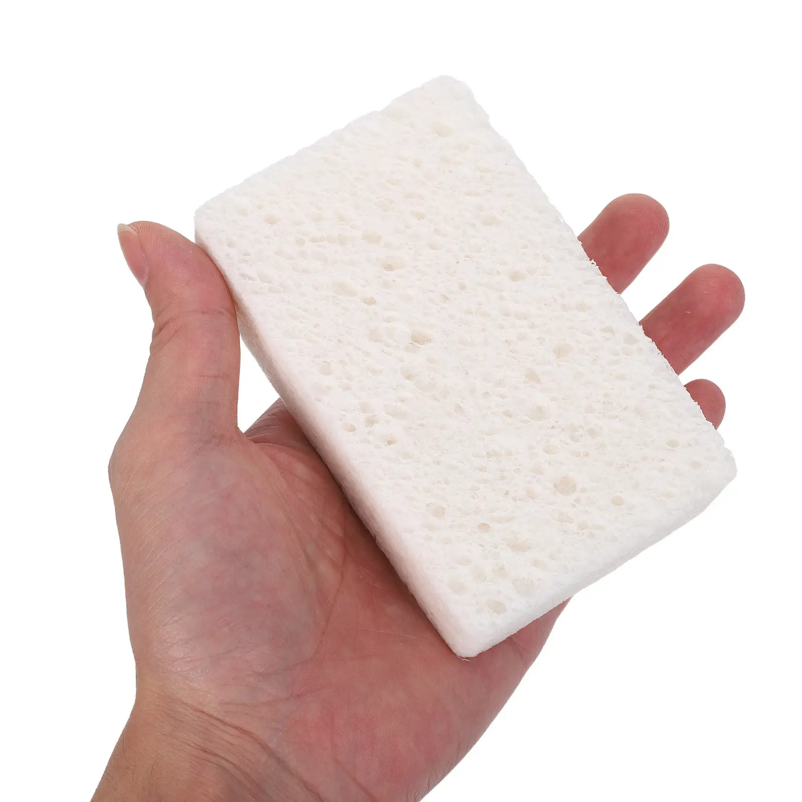 

20Pcs Wood Pulp Cellulose Sponge Dish Scrubber Non Scratch Kitchen Cleaning Sponges for Dishes Glass Porcelain Stainless Steel