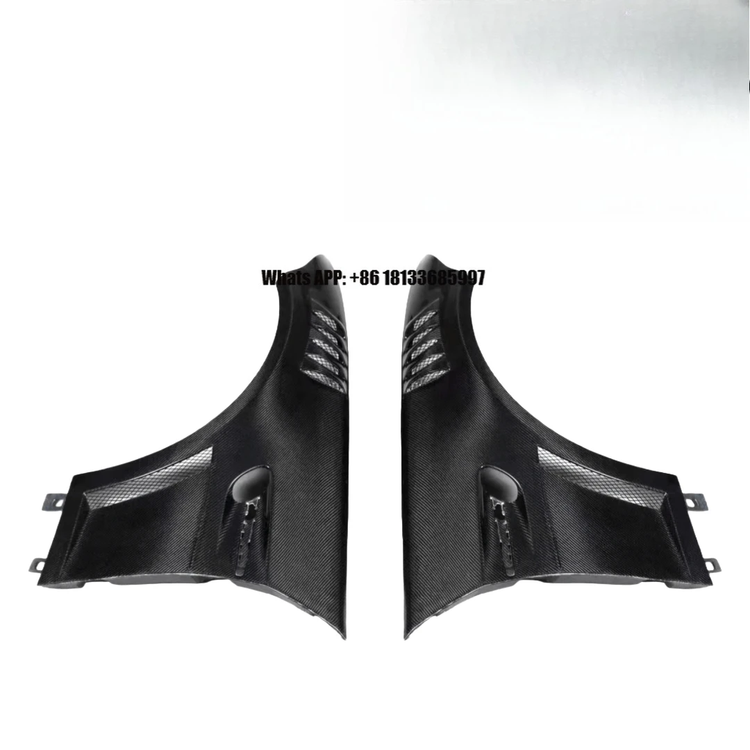 

Carbon APEX New RS Style Carbon Fiber Front Fenders for E92 M3 2008-2013 Replacement Side Vents OE -E92-FF-CF 1 Month