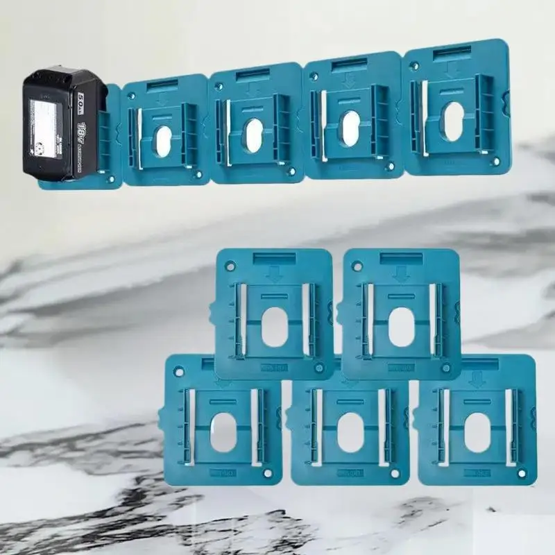 Sicherer 18-V-Batterieaufbewahrungshalter für BL1860 BL1850 BL1840 BL1830, mit Schrauben im Lieferumfang enthalten