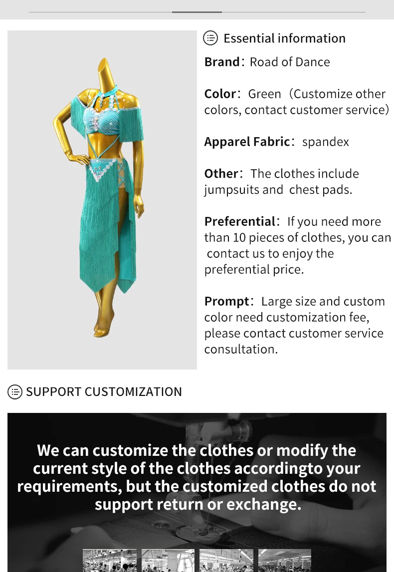Bauchtanz-Outfit Orientalisches Kostüm Unterrichtskleidung Bauchtanzkleid Damen Abendrock Benley Mädchen Übungskorsett Tanzkleidung – Detail 3