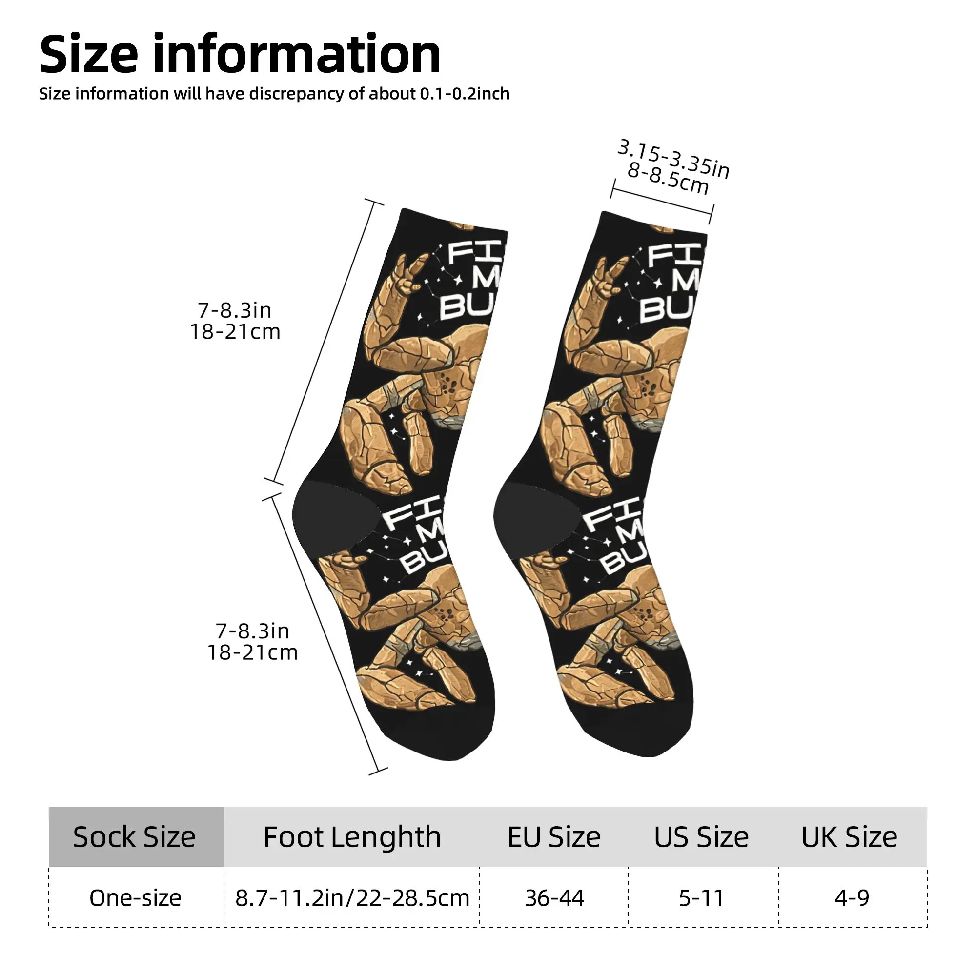 Jazz Hands Fist My Bump Stockings Project Hail Mary Socks Couple Medium Soft Socks Spring Running Sports Anti Sweat Socks Gift
