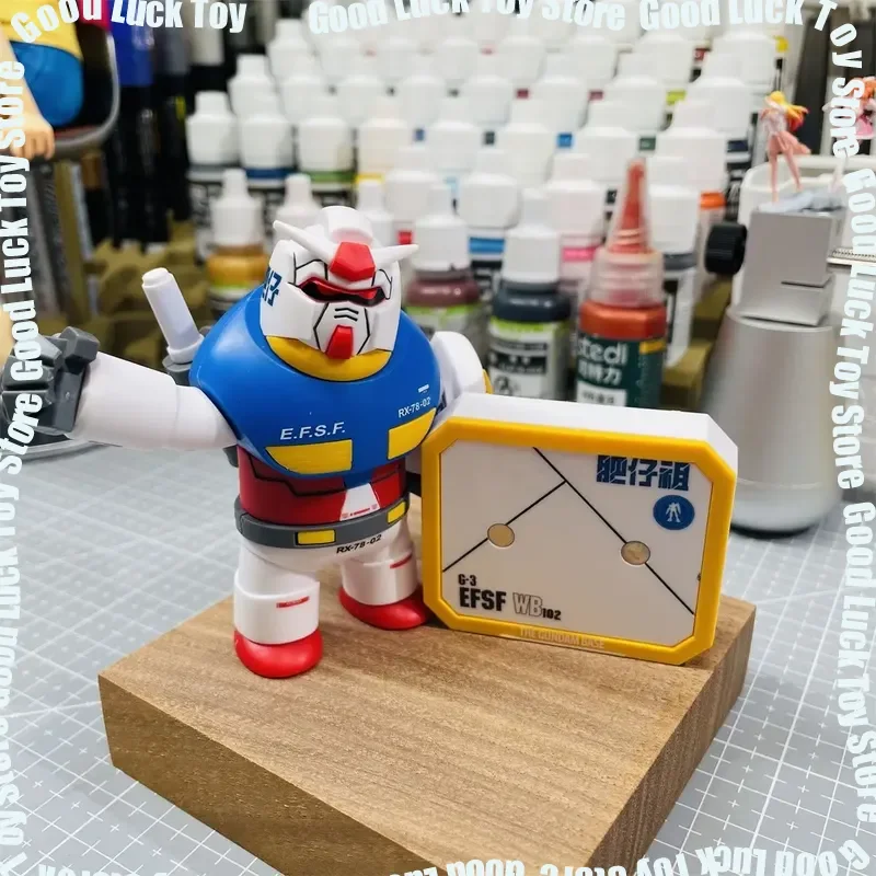 الجديد في المخزون Feizai نموذج Chonker RX-78-2 عمل الشكل المغناطيسي الجذب الجمعية أطقم منمذجة المقتنيات لعبة هدايا الأطفال #6