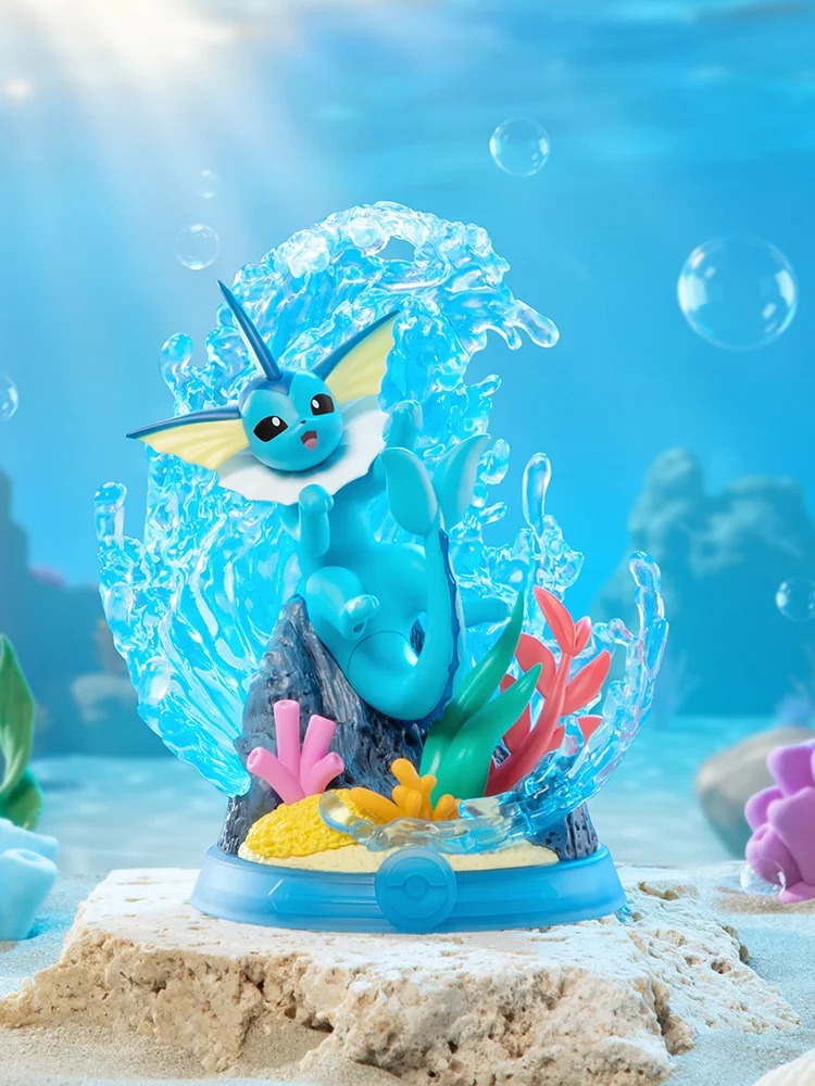 Anime Pokemon Funism Original Echte Eevee-Familie Blindbox Flareon Umbreon Sylveon Actionfigur Sammlerstück Modell Spielzeug Geschenk – Detail 3
